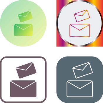 diseño de icono de mensajes vector