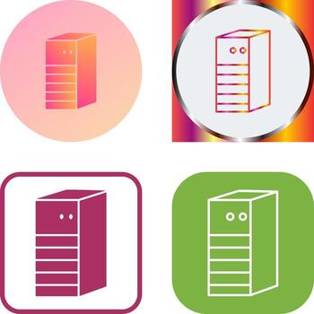 servidor red icono diseño vector