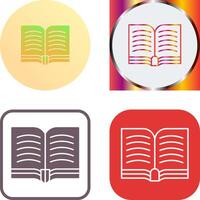 Book Icon Design vector