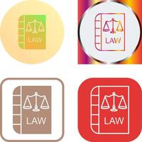 Law and Order Icon Design vector