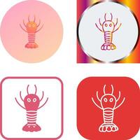 Lobster Icon Design vector