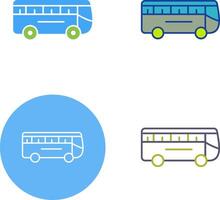 Bus Icon Design vector