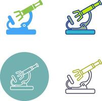 Microscope Icon Design vector