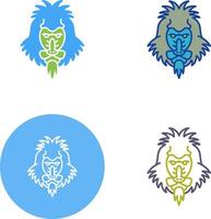 Mandrill Icon Design vector