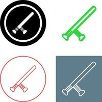 Baton Icon Design vector