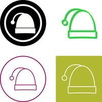 Christmas Cap Icon Design vector