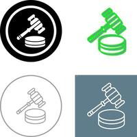 Law Icon Design vector