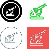 Microscope Icon Design vector
