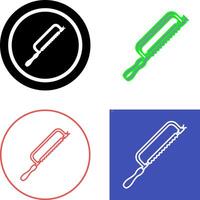 Hacksaw Icon Design vector