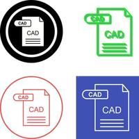 CAD Icon Design vector