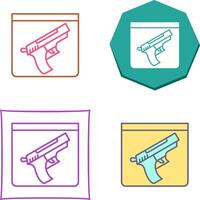 Evidence Icon Design vector