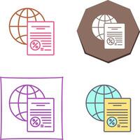 Global Icon Design vector