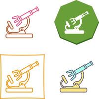 Microscope Icon Design vector