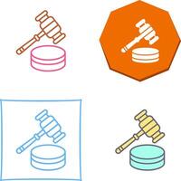 Law Icon Design vector