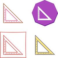 Set Square Icon Design vector