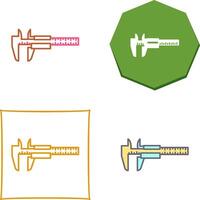 Calipers Icon Design vector