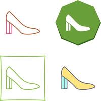 tacones icono diseño vector