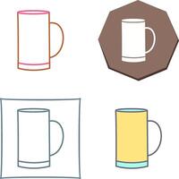 Beer Mug Icon Design vector