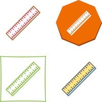 Ruler Icon Design vector