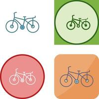 diseño de icono de bicicleta vector