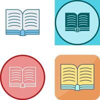 Book Icon Design vector