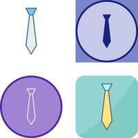 Tie Icon Design vector