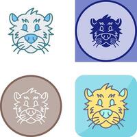 Otter Icon Design vector