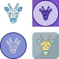 Giraffe Icon Design vector