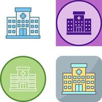 Hospital Icon Design vector