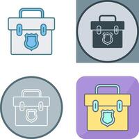 Suitcase Icon Design vector