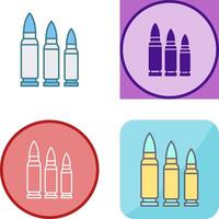 Bullets Icon Design vector