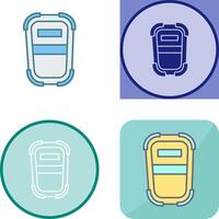 Police Badge Icon Design vector