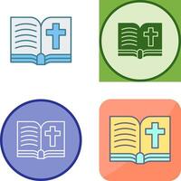 bible Icon Design vector