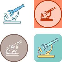 Microscope Icon Design vector
