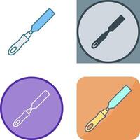 Chisel Icon Design vector