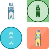 Jumpsuit Icon Design vector