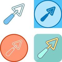 Trowel Icon Design vector