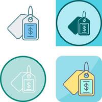 Price Tag Icon Design vector