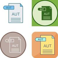 AUT Icon Design vector