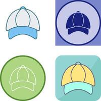 P Cap Icon Design vector