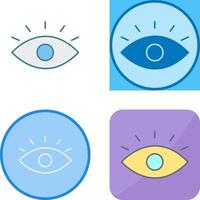 diseño de icono de ojo vector