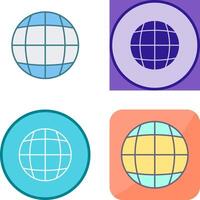 Globe Icon Design vector