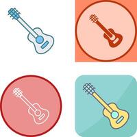 diseño de icono de guitarra vector