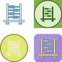 Abacus Icon Design vector