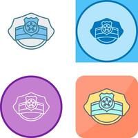 Police Hat Icon Design vector