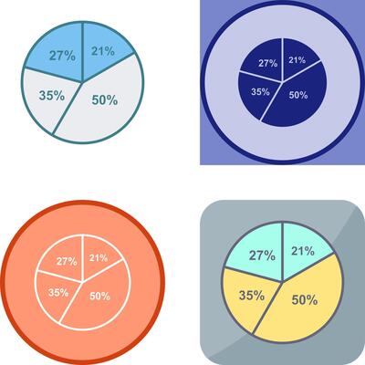Pie Chart Icon Design