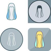 pelo icono diseño vector