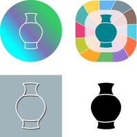 Antique Jar Icon Design vector