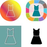 Dress Icon Design vector