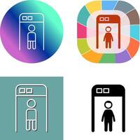 Security Check Icon Design vector